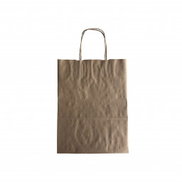 Lot de 300 sacs cadeaux en papier kraft brun