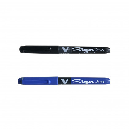 12 Stylos Pilot V-Sign