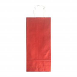 Lot de 50 sacs cadeau bouteille rouge