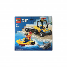 Lego City tout terrain de secours de la plage