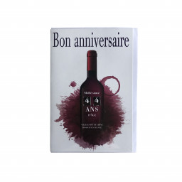 Lot de 6 Cartes Happy Birthday pour homme