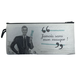 Pochette de rangement pour masque homme