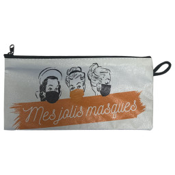 Pochette de rangement pour masque femme