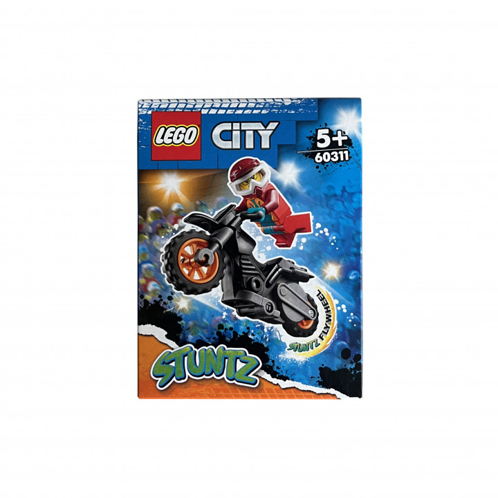 Lego City La moto cascade de feu