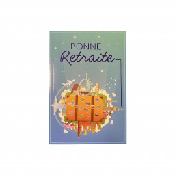 Lot de 6 cartes Belle Retraite