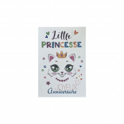 Lot de 6 Cartes d'anniversaire pour enfant