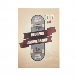 Lot de 6 cartes joyeux anniversaire pour ado