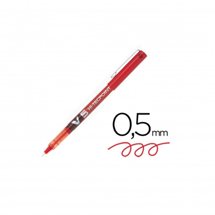 Lot de 12 stylos pilot v5 écriture fine 0.5mm